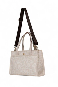  Nautica Monogram Krem Kadın Omuz Çantası CN7225T