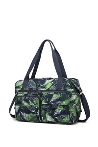  Smart Bags Krinkıl Lacivert/Yeşil Kadın Omuz Çantası SMB3135