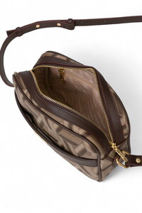  U.S. Polo Assn. Logo Detaylı Kahve Kadın Çapraz Askılı Çanta US25529