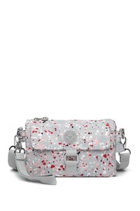 Smart Bags Krinkıl Parçacıklar Gri Kadın Çapraz Askılı Çanta SMB1147