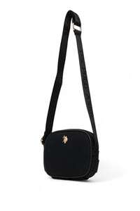  U.S. Polo Assn. Logo Detaylı Siyah Kadın Çapraz Askılı Çanta US25627