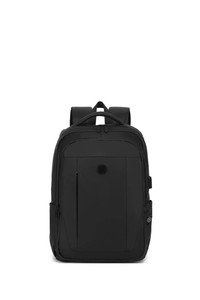  Smart Bags Gumi Siyah Unisex Sırt Çantası SMB8660