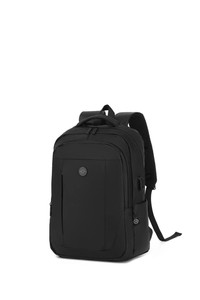  Smart Bags Gumi Siyah Unisex Sırt Çantası SMB8660