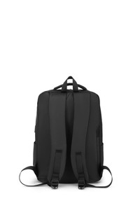  Smart Bags Gumi Siyah Unisex Sırt Çantası SMB8660