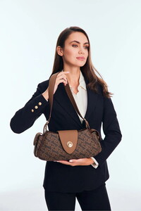 U.S. Polo Assn.  Kahve Kadın Omuz Çantası US24521