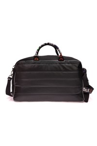  Bilik Deri  Siyah Kumaş/Renkli Unisex Seyahat Çantası SYM25 02