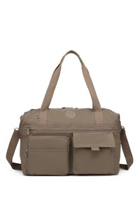 Smart Bags Krinkıl Açık Kahve Kadın Omuz Çantası SMB3135