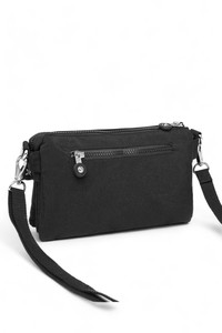  Smart Bags Krinkıl Siyah Kadın Çapraz Askılı Çanta SMB1147
